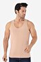 Men's Invisible Skin Color Undershirt 100% Cotton - 2