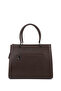 Women's Brown Long Strap Hand and Shoulder Bag - 4