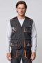 Emerton Stretch Vest with Camouflage Detail
