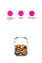 Duo Glass Storage Container Single Small Size 380 ml with Glass Lid (Sugar Bowl) - 5