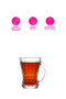 Venus 6 Piece Tea / Coffee Glass With Handle Vns405e - 8