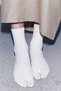 Socks 2501 - Off-White Women's Socks Above the Ankle