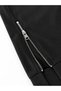 Plus Size Zipper Slit Detail Soft Flowy Fabric Raglan Sleeve Sweatshirt - 2