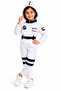 Kids Astronaut Costume UAE – Premium White Unisex Space Suit with UAE Badge - 3