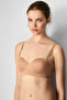 Alsea Underwire Gathering Unpadded Strapless Caramel Bra - 3
