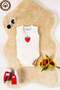 Unisex 100% Organic Cotton Cute Fruit Printed 3-6-9-12 Months 6-Piece Sleeveless Baby Bodysuit - 5