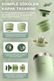Fika Tauko Leak-Proof, Easy to Disassemble, Deep Cleanable, Patented Lid, Steel Cup Thermos 470 ml - Mint Green - 5