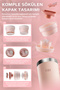 Fika Tauko Leak-Proof, Easy to Disassemble, Deep Cleanable, Patented Lid, Steel Cup Thermos 470 ml - Pink - 5