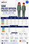 Police Officer Premium Costume – UAE Edition (Green, Unisex) - 6