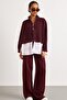 Oversized Knitwear Jacket Trousers Zippered Suit Shirt Detailed Comfortable Fit Size 36/46 Compatible - 6