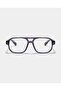 Clever Smoked Double Bridge Mavi Light-Protected Screen Glasses 55 Changes Ekartman Glass - 2