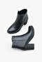 Ulyana Women's Heeled Boots - Black - 3