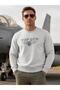 "Top Gun" Embroidered Sweat Gray - 3