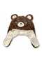1-4 Years Old Boy's Plush Fleece Beret with Figure - 3