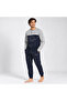 Men's Cotton Collared Buttoned Pajama Set with Pockets, Gift Bundle and Dowry Set in Gray - Navy Blue Color - 4