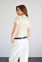 Metallic Tricot T-Shirt - 4