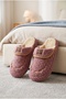 Women's Patterned Plush Non-Slip Lightweight Sole Furry Slippers House Slippers - 3