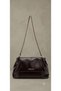 Trendy Fashion Elegant Women's Shoulder Bag with Gold Strap - 3