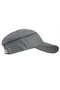 Unisex Zippered Micro Visor Sports Hat - Breathable Quick Dry Lightweight Micro Outdoor Beanie Cap - 8