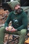 Hooded Sweatshirt Anatomy Wolf Design Hooded Sweatshirt - 3