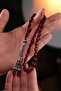 New kazaz tassel fire-amber rosary