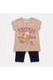 Girl/Boy 2-6 Years Old Short Sleeve Capri Set 2-Piece Cotton Summer Bottom Top Set - 8