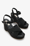 Zolsa Women's Straw Wedge Sandals - 2