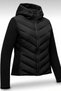 Yeniz Season Zra Women's Contrast Hooded Puffer Coat