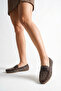 Lussy Women's Loafer Shoes - Brown - 6