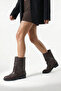 Nerpom Women's Casual Boots - Brown - 6