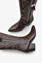 Custan Women's Western Boots - Brown - 4
