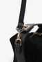 Delila Women's Daily Bag Black Suede - 5