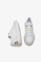 Asesya Women's Wedge Sneaker Sports Shoes - White - 4