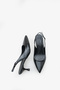 Nova Women's Heeled Shoes - Black Patent Leather - 3