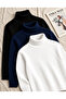 3-piece combination turtleneck turtleneck sweater