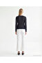 Regular Crew Neck Long Sleeve Cardigan - 5