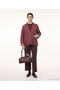 Regular Jacket Collar Long Sleeve Coat