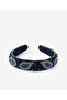 Glass Beaded Paisley Pattern Crown