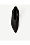 Suede Pointed Toe Mid-Heel Boots - 7