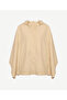 Wide Hooded Collar 3/4 Sleeve Raincoat - 6