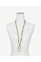 Hematite and Agate Sequential Long Necklace - 3