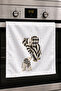 Hand Drying Towel 30X50Cm Cotton Absorbent Love Towel for Kitchen, Oven