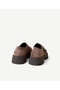 Buckle Suede Flat Shoes - 3