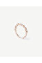 Zircon Stone Textured Ring