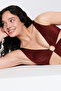 Burgundy Erica Glitter Swimsuit