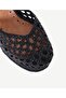 Leather Knitted Espadrille with Padded Sole - 5