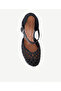 Leather Knitted Espadrille with Padded Sole - 6