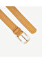 Leather Belt with Color Detail - 2
