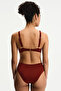 Burgundy Erica Glitter Swimsuit - 3