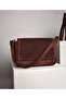 Leather Knitted Detailed Crossbody Bag - 2